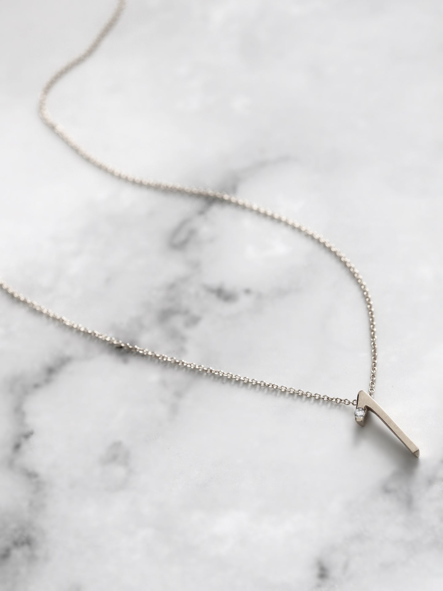 Da.Te Single mit Kette in 925 Silber