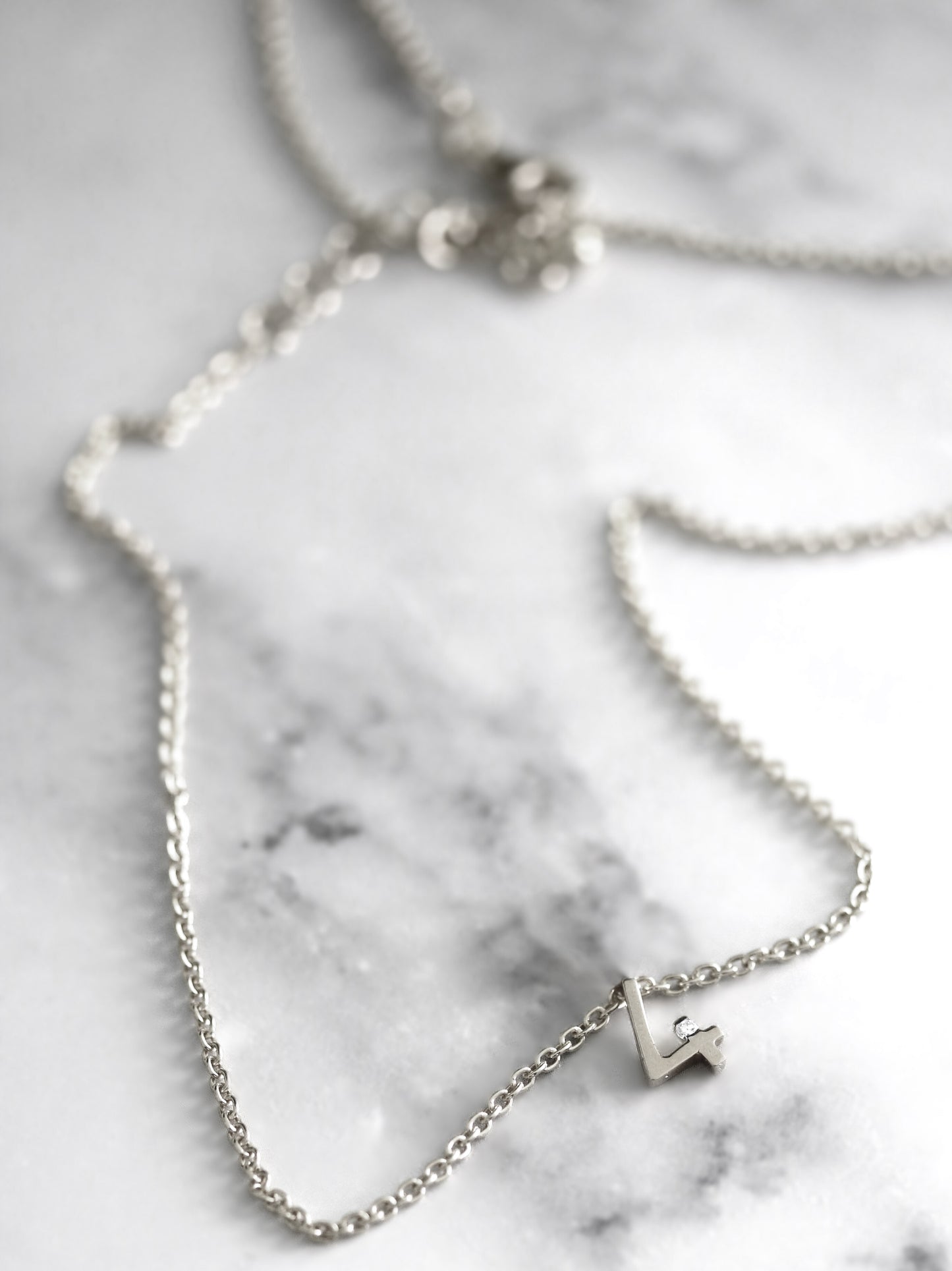 Da.Te Single mit Kette in 925 Silber