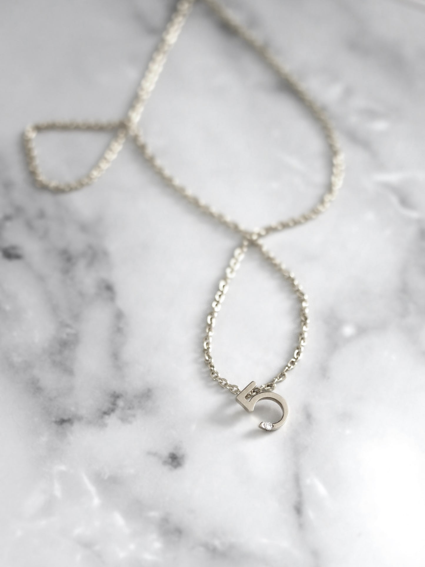 Da.Te Single mit Kette in 925 Silber