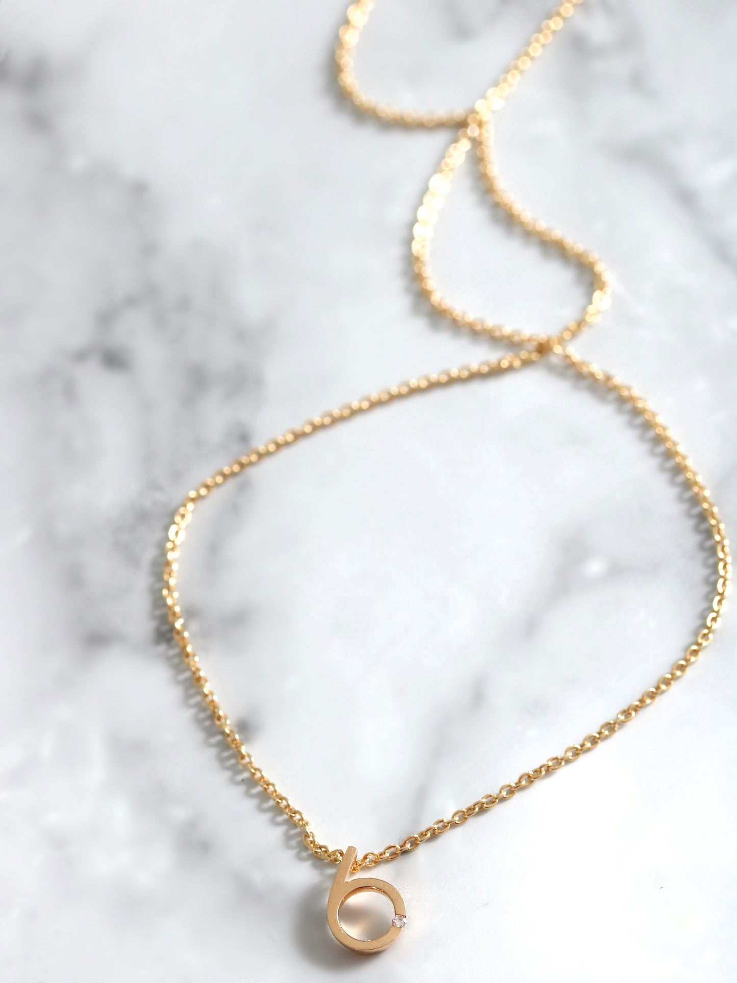 Da.Te Single mit Kette in 925 Silber