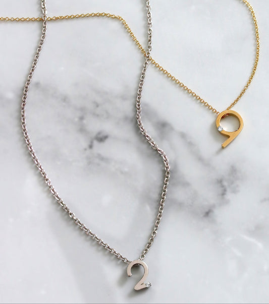 Da.Te Single mit Kette in 925 Silber