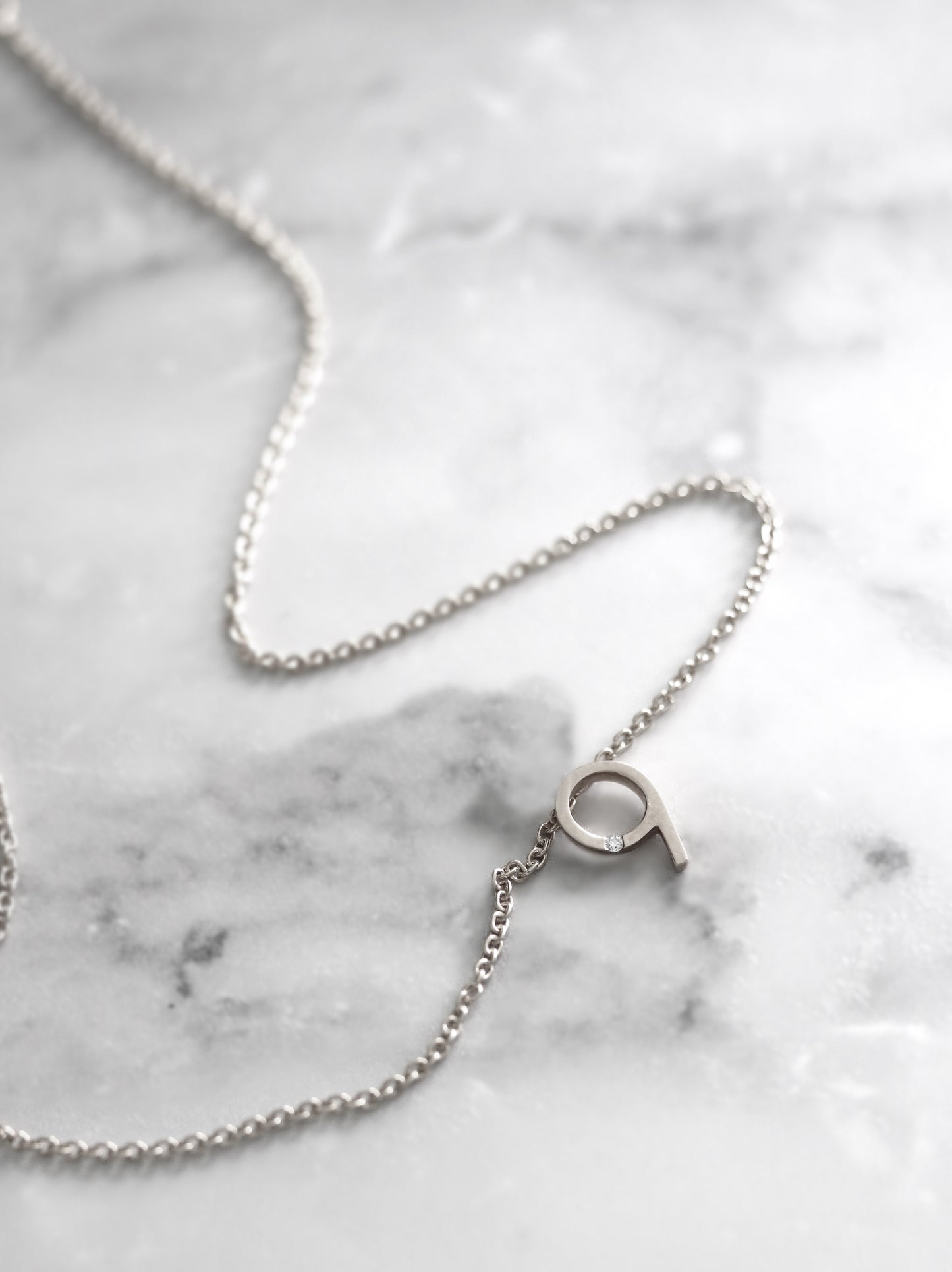 Da.Te Single mit Kette in 925 Silber