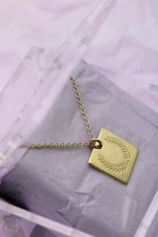 Da.Te Tag con Catena in Oro 9 kt