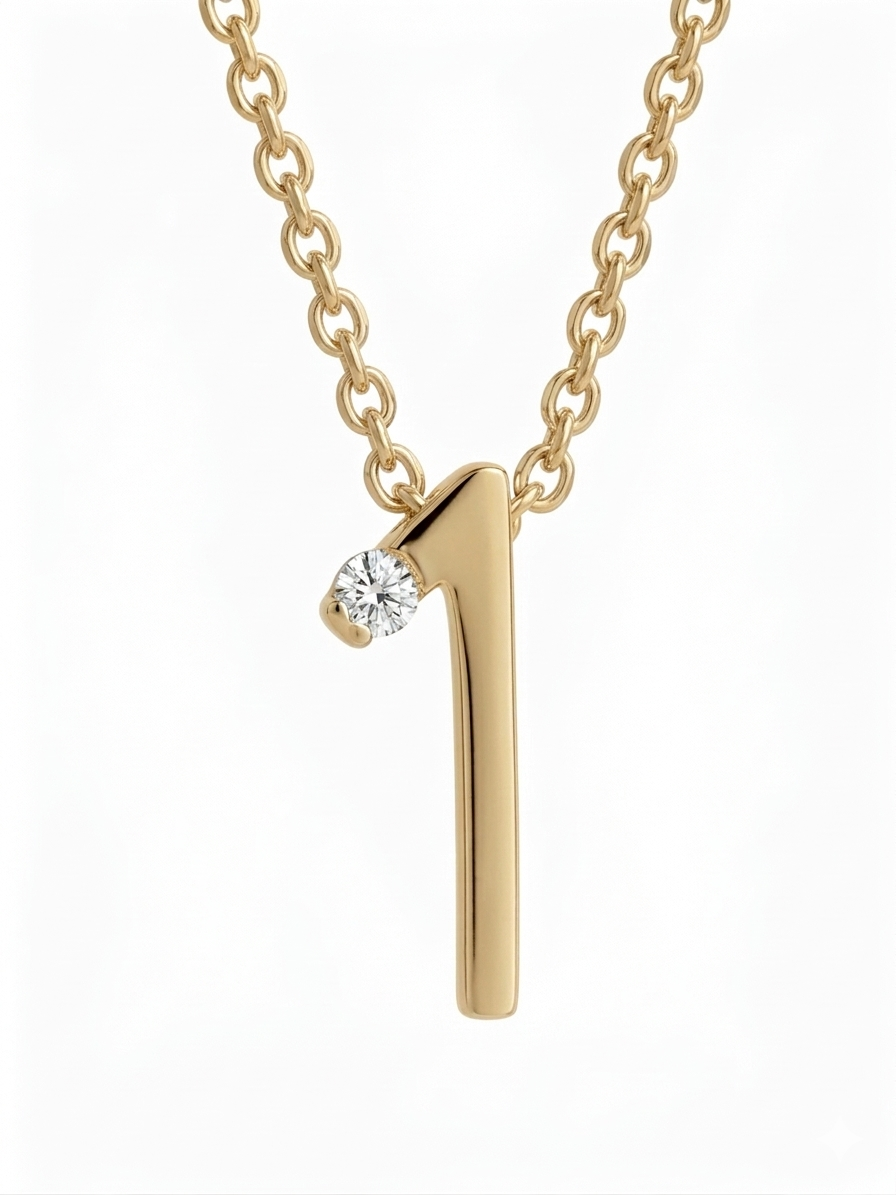 Da.Te Single mit Kette in 925 Silber