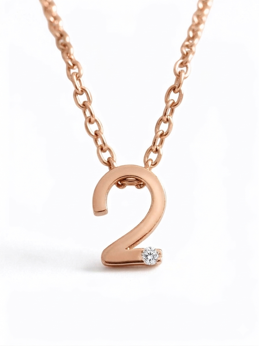 Da.Te Single mit Kette in 925 Silber