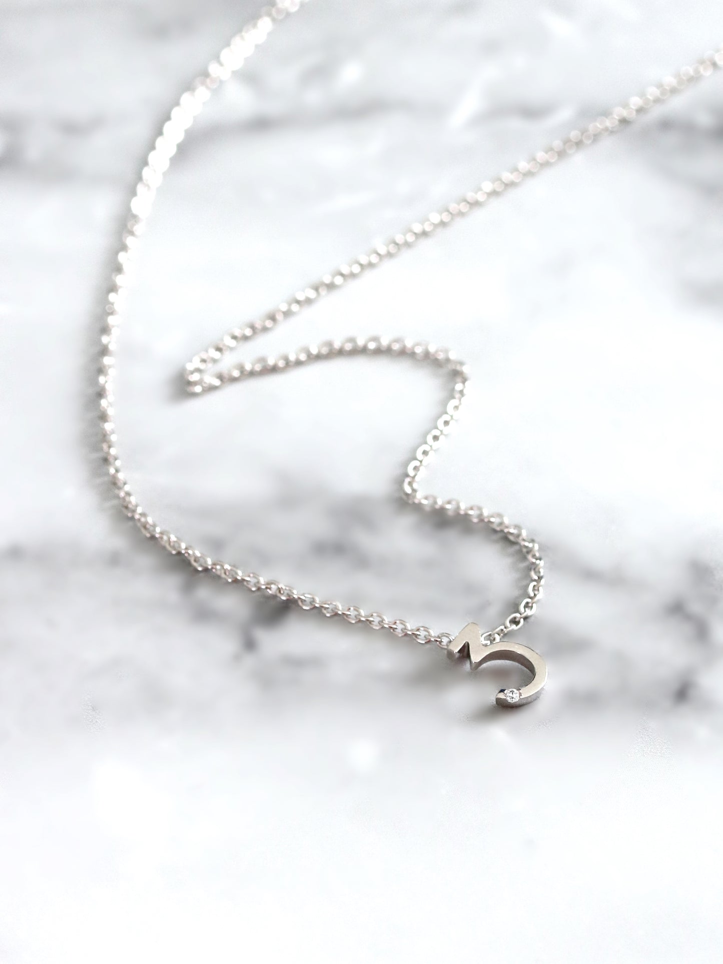 Da.Te Single mit Kette in 925 Silber