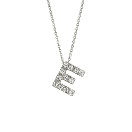 Da.Te Single with Chain in 925 Silver