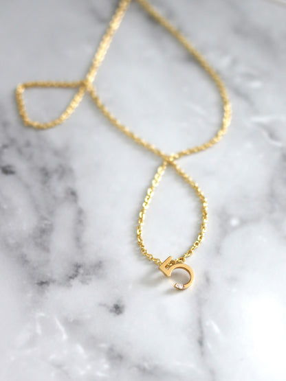 Da.Te Single mit Kette in 925 Silber