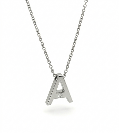 Da.Te Single with 18kt Gold Chain