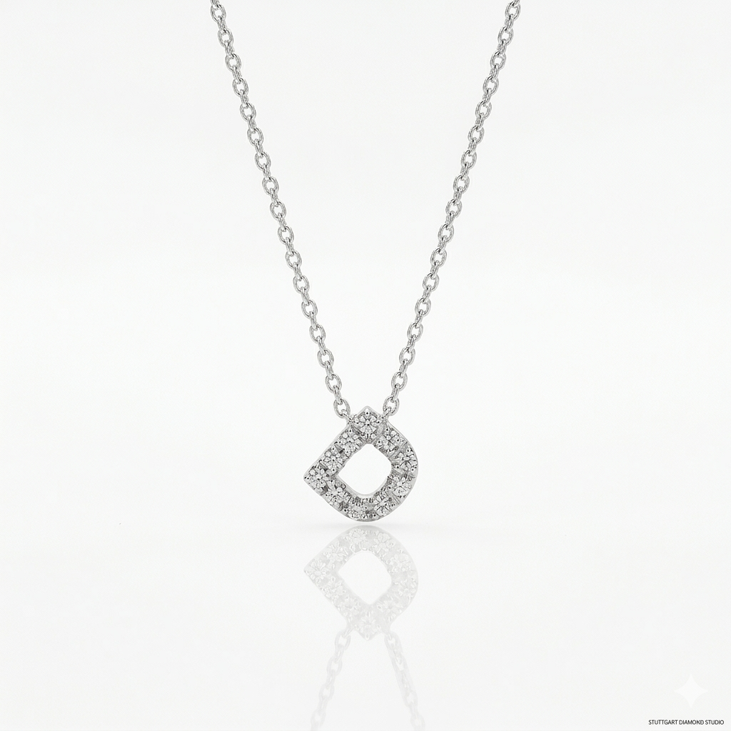 Da.Te Single mit Kette in 925 Silber