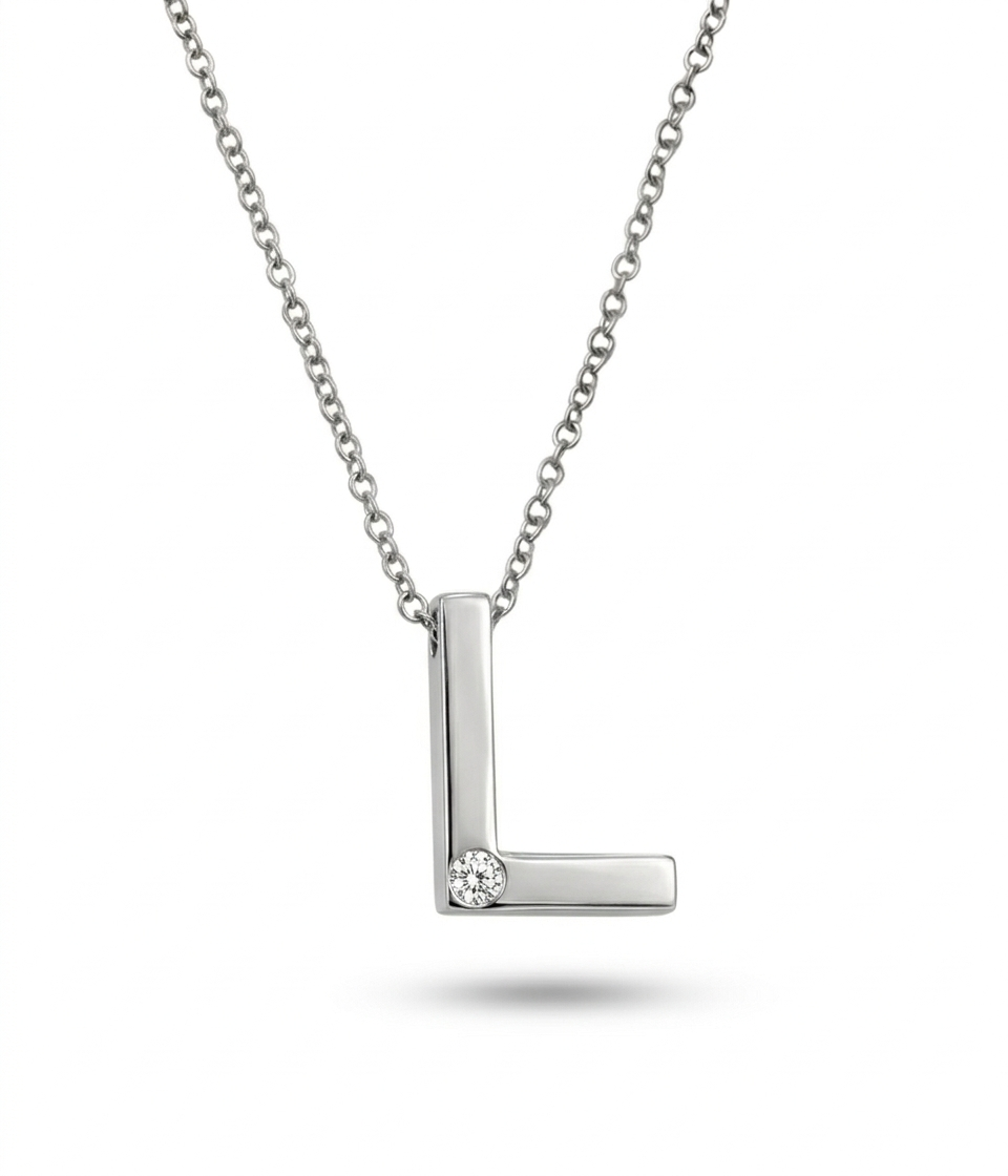 Da.Te Single with 18kt Gold Chain