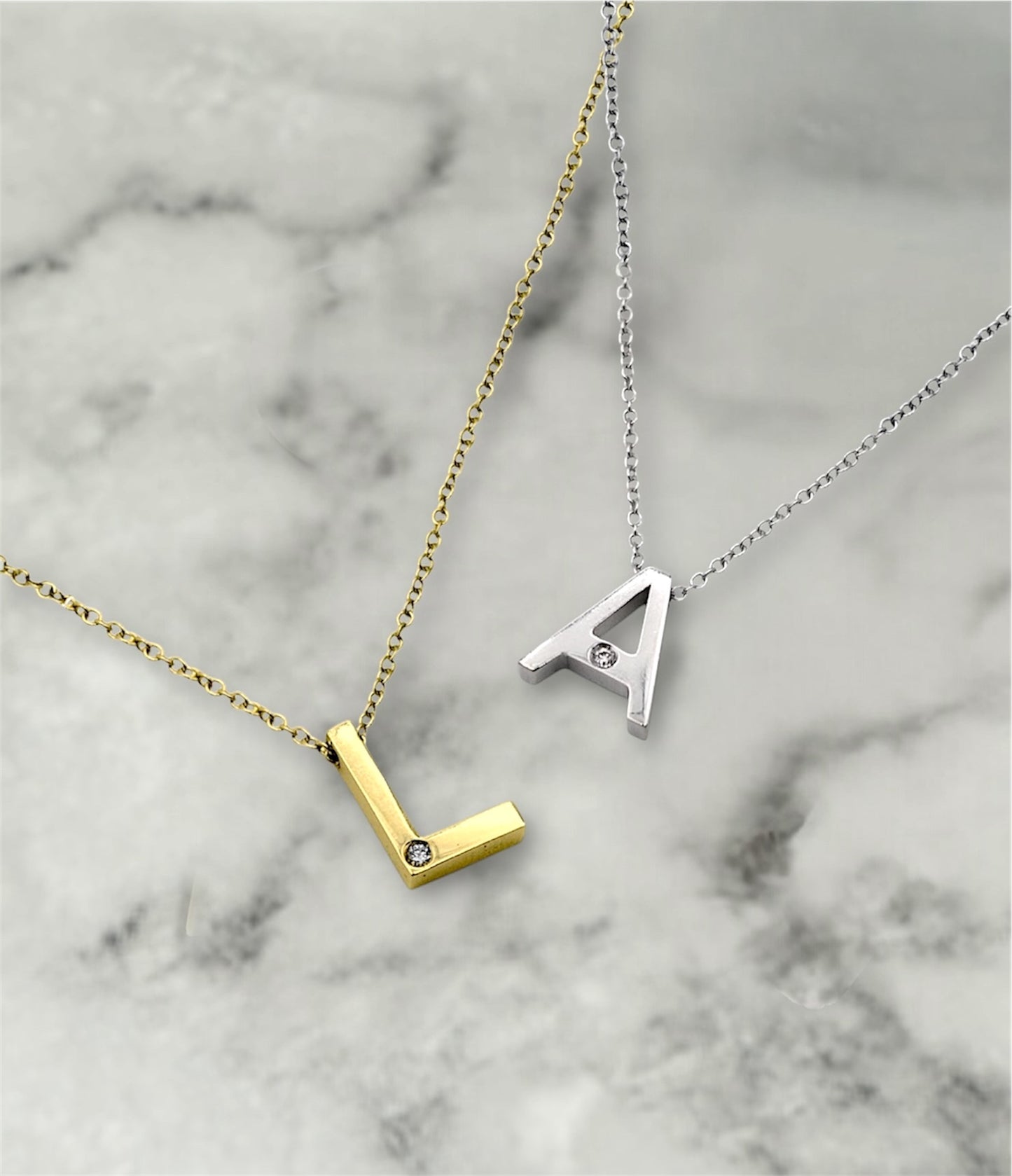 Da.Te Single mit 18kt Goldkette