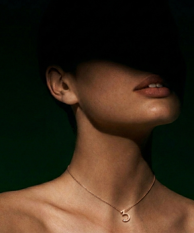 Da.Te Singolo con Catena in Oro 18 Kt