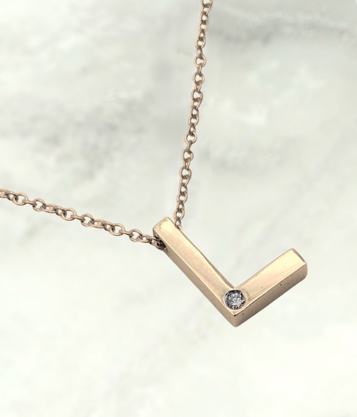 Da.Te Single mit 18kt Goldkette