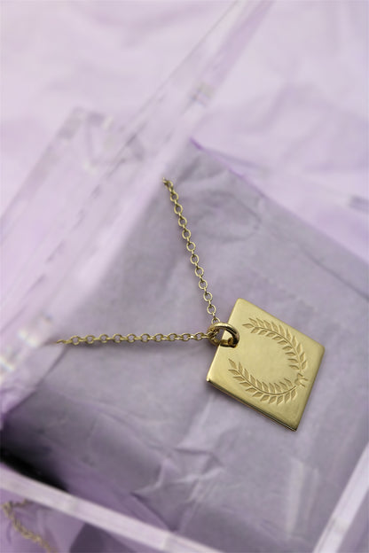 Da.Te Single with Chain in 925 Silver